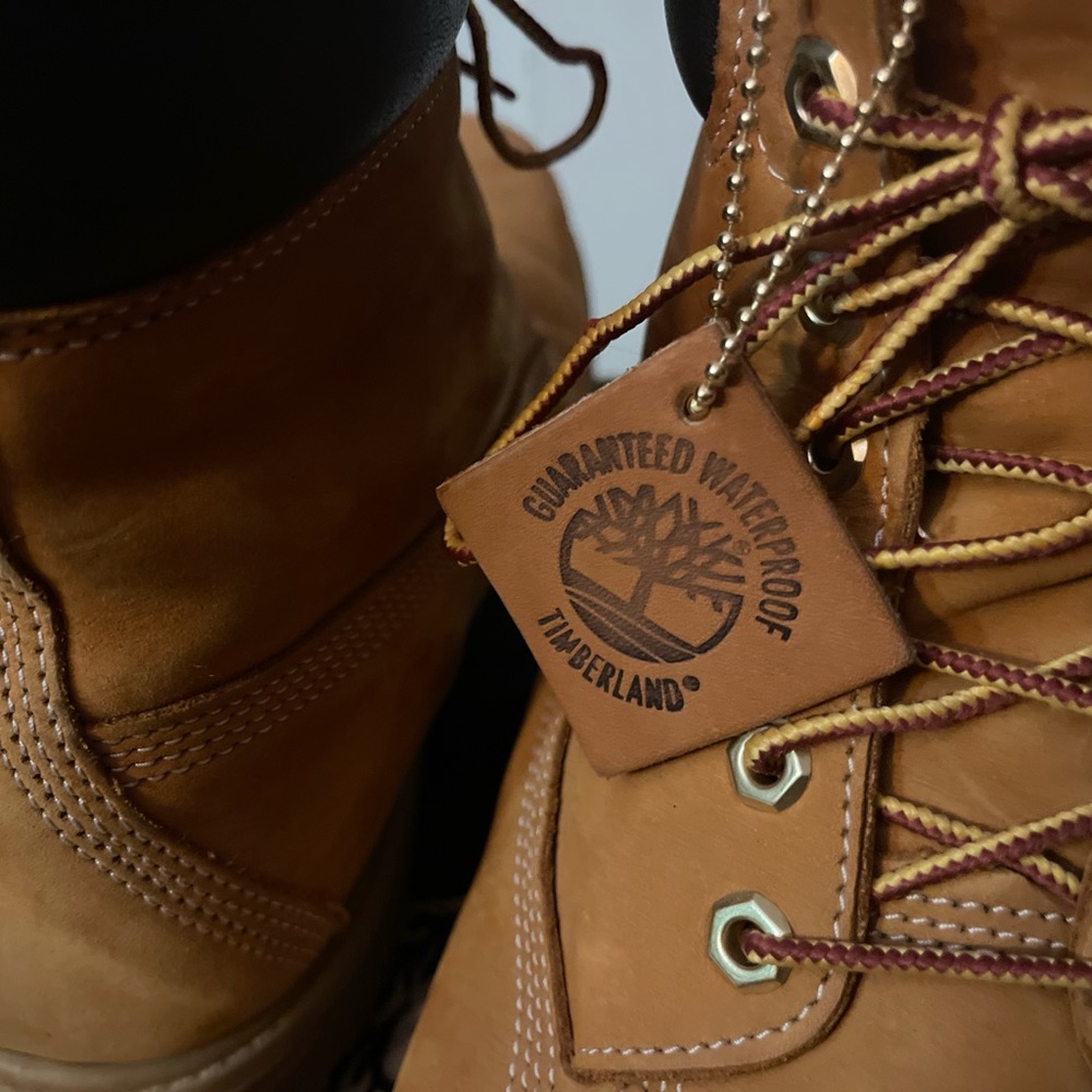 Normal wear and tear size 12 Original leather Timberland boots
